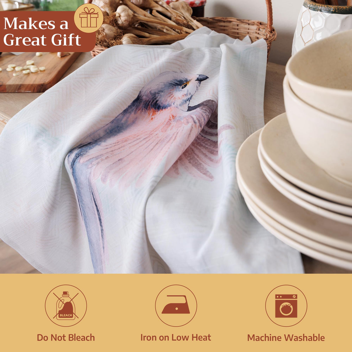 Flying Birds Kitchen Towels