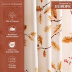 Oak Leaves Curtains