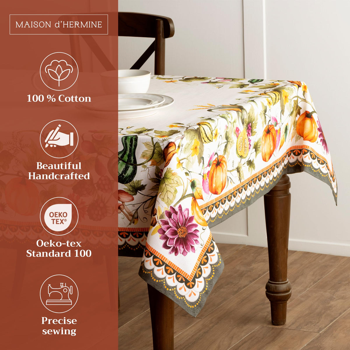 Pumpkin Garden Tablecloths