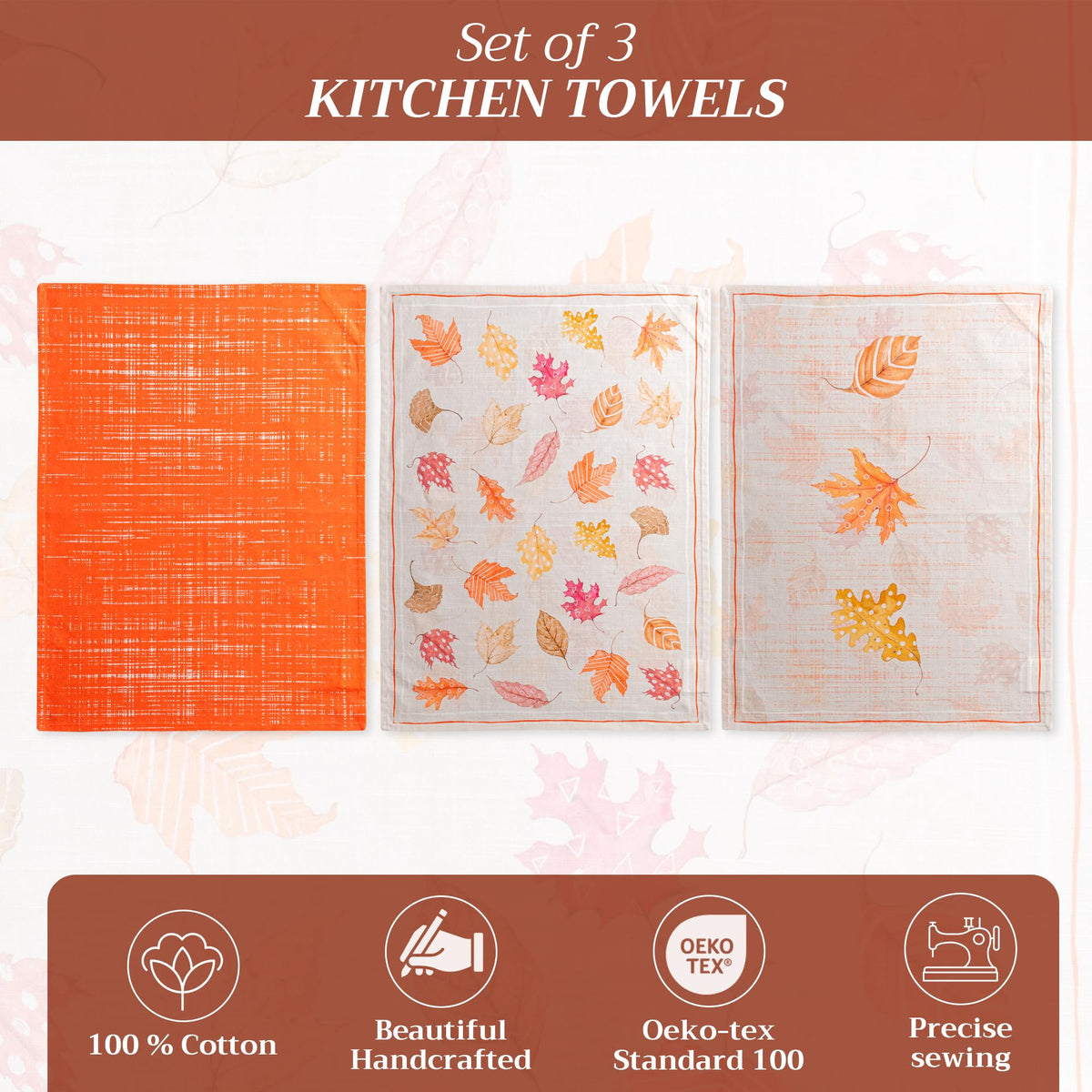 Colours of Autumn Kitchen Towels