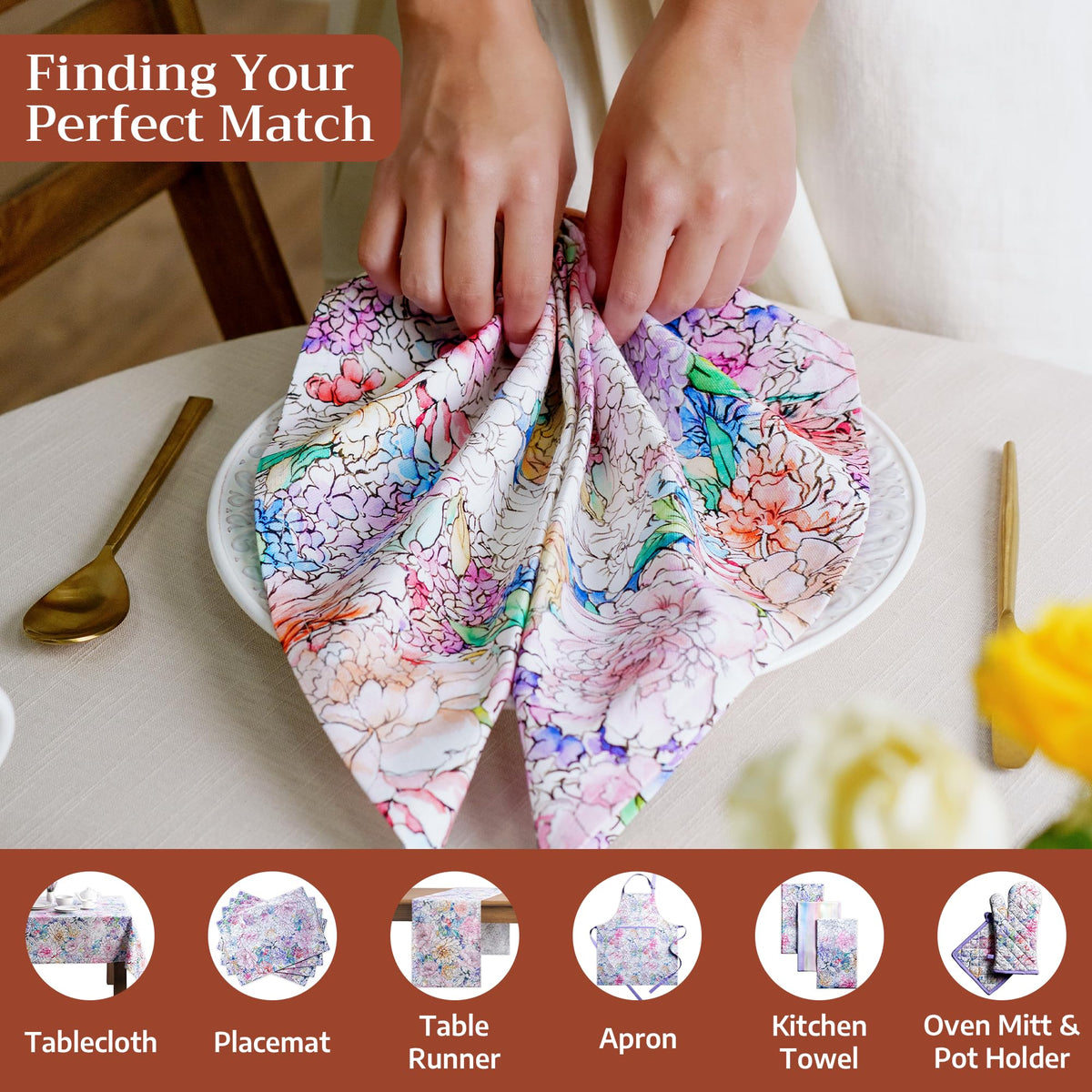 Floral Love Napkins