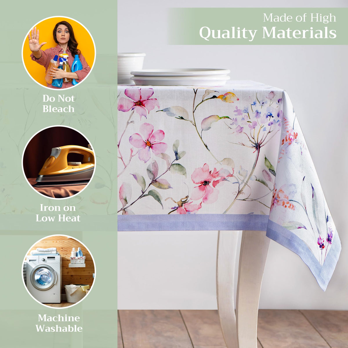 Summer Floral Tablecloths