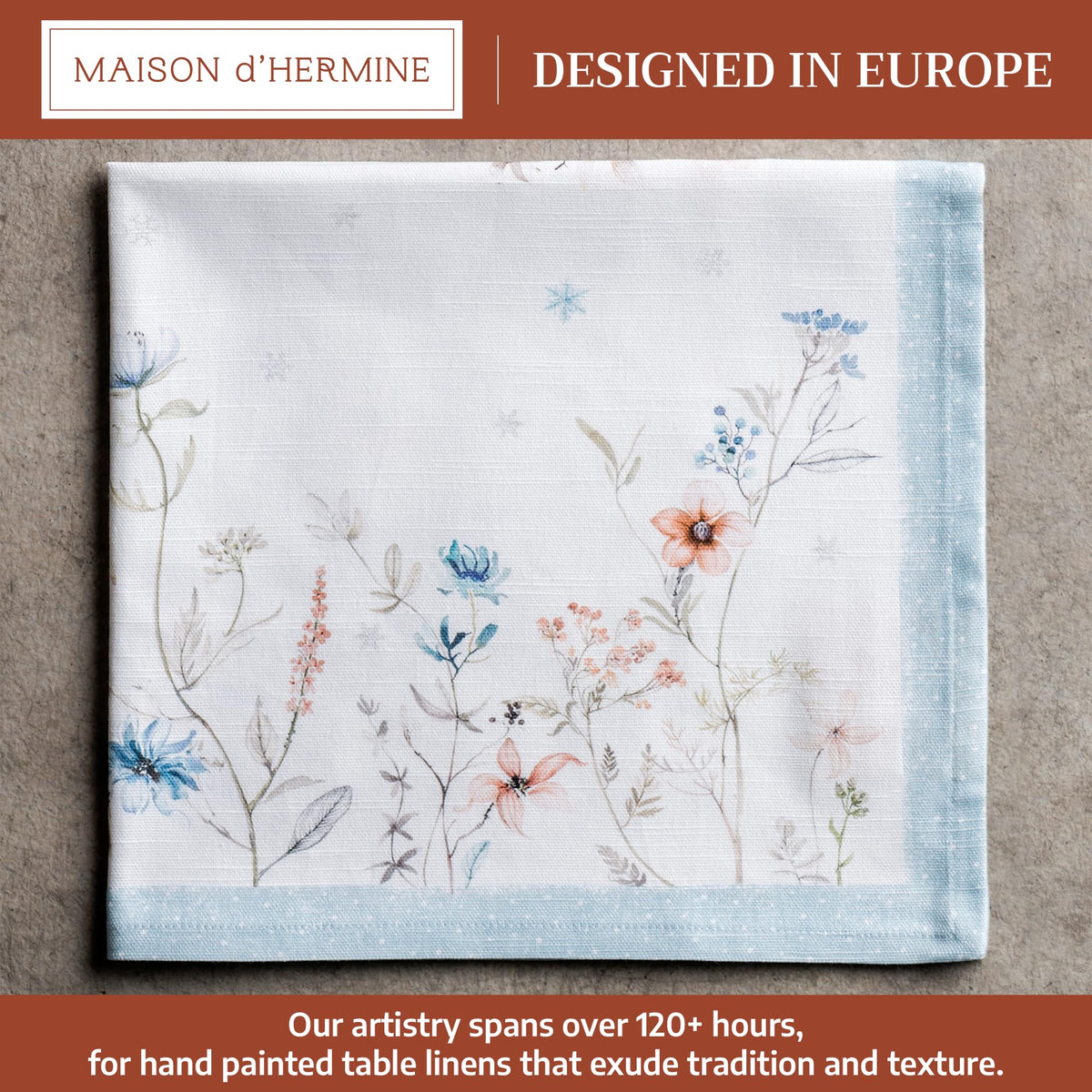 Ice Florals Napkins