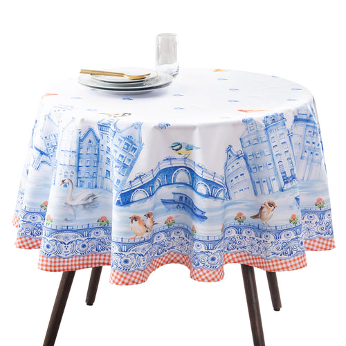 Amsterdam Canals Tablecloths