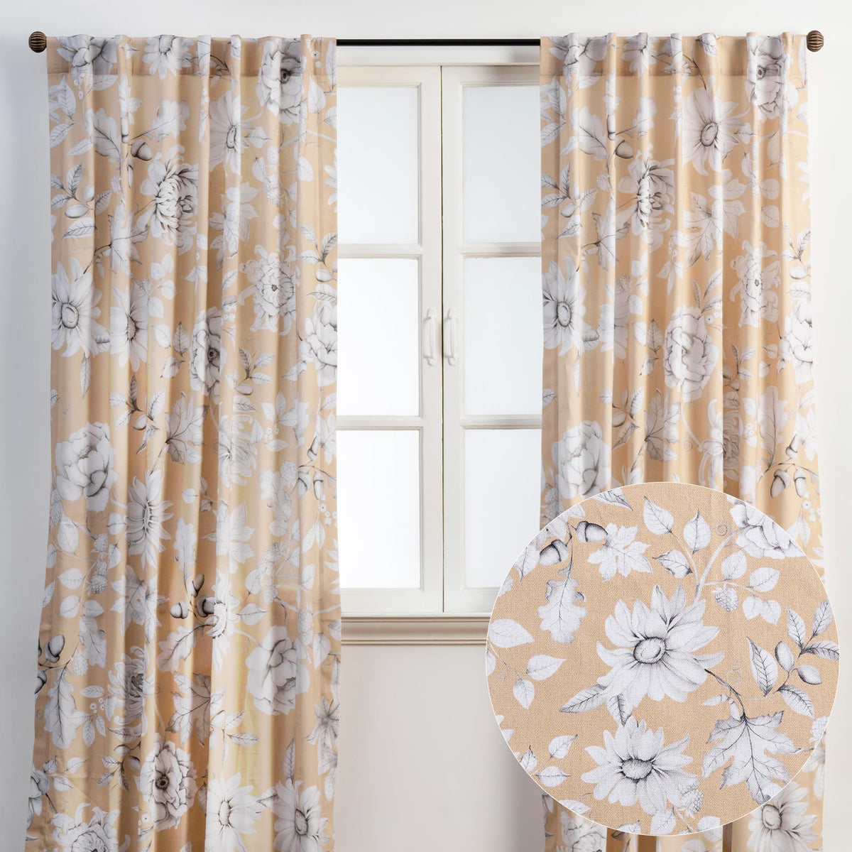 Pretty Autumn Curtains