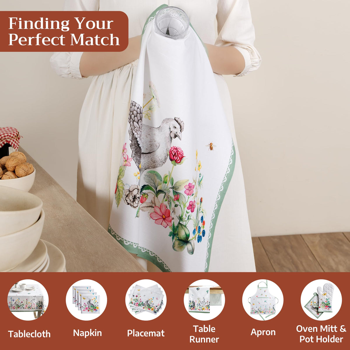 Printemps Kitchen Towels