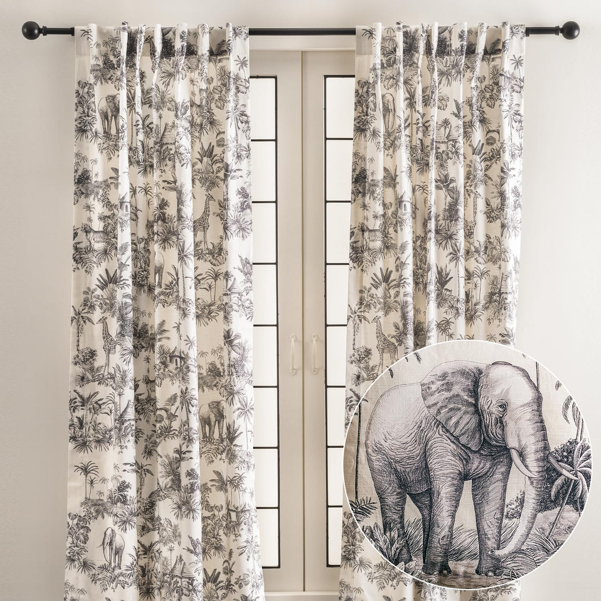 Savana Jouy Curtains