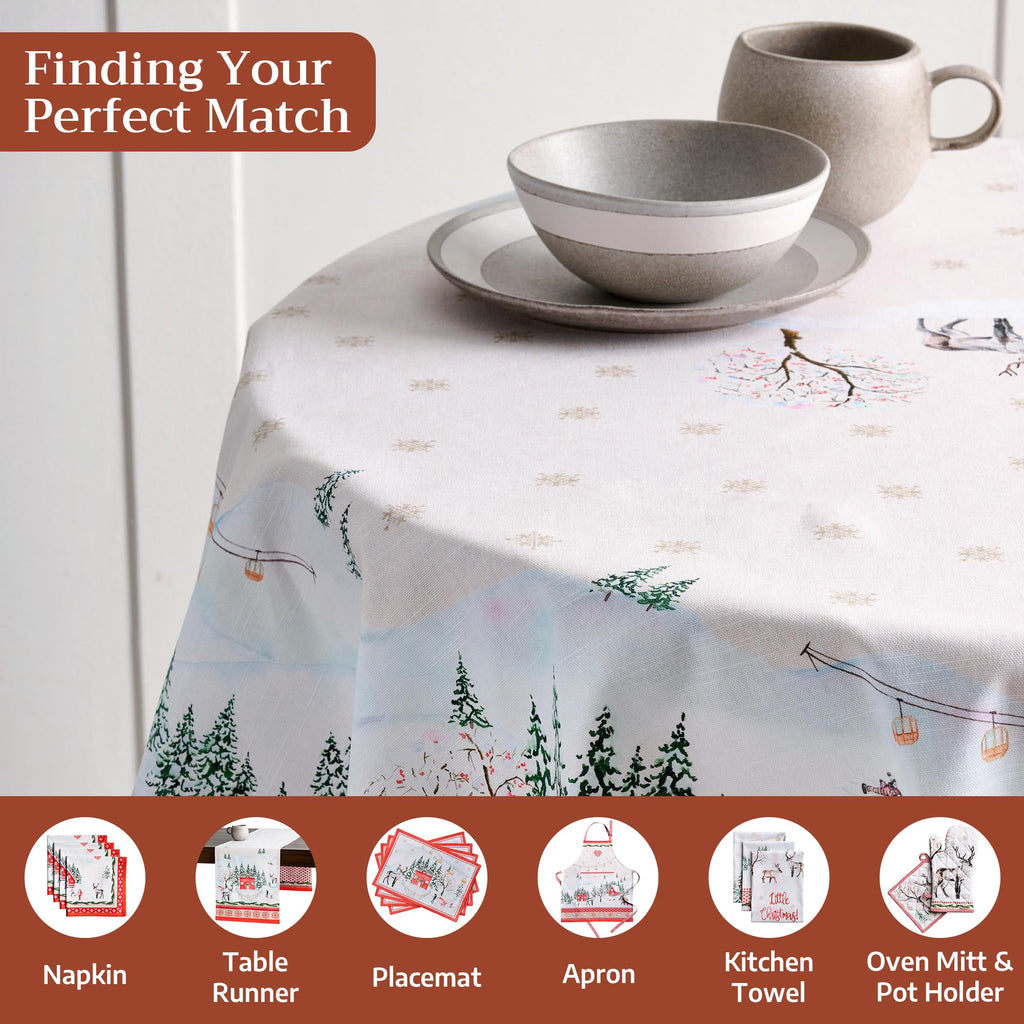 Rural Christmas Tablecloths