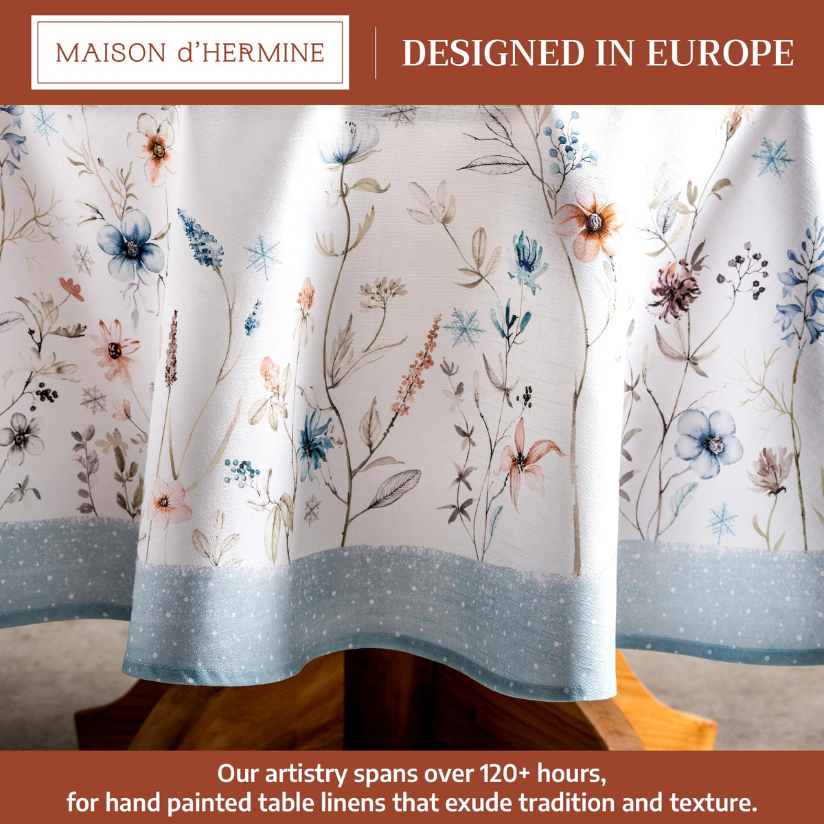 Ice Florals Tablecloths
