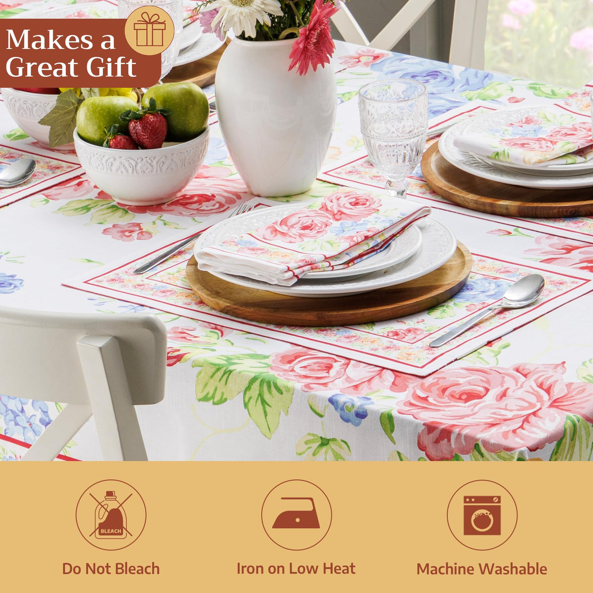 Vintage Floral Napkins