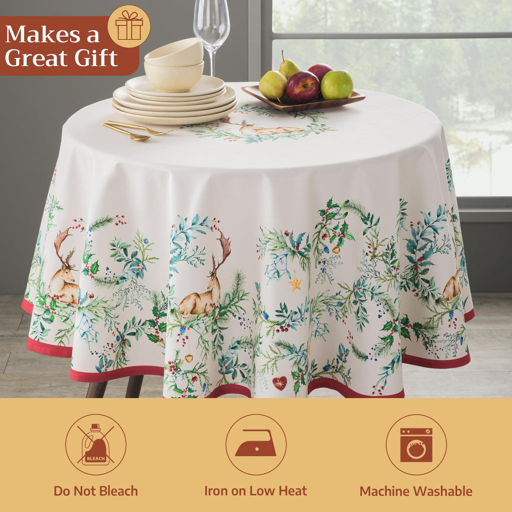 Holly Time Tablecloths