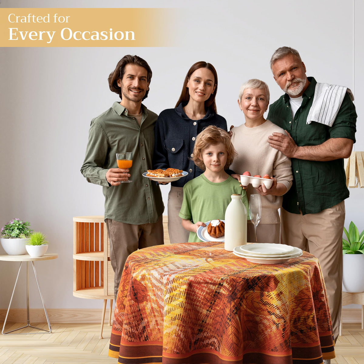 Thanksgiving Tartan Tablecloths
