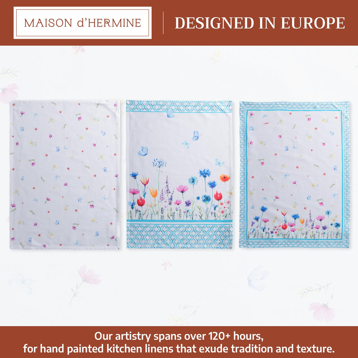 Flower In The Field Kitchen Towels