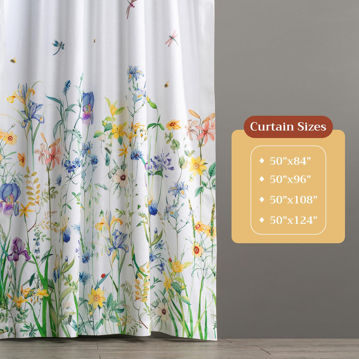 Fleurs De Mai Curtains