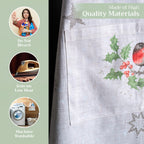 Christmas Dew Apron