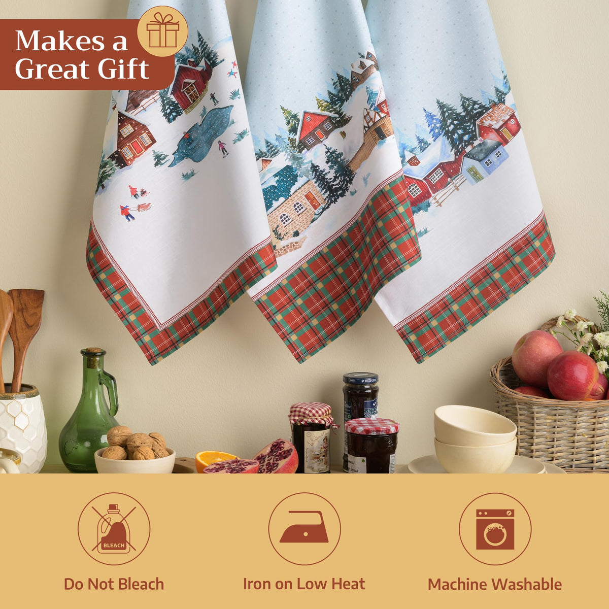 Megeve Kitchen Towels