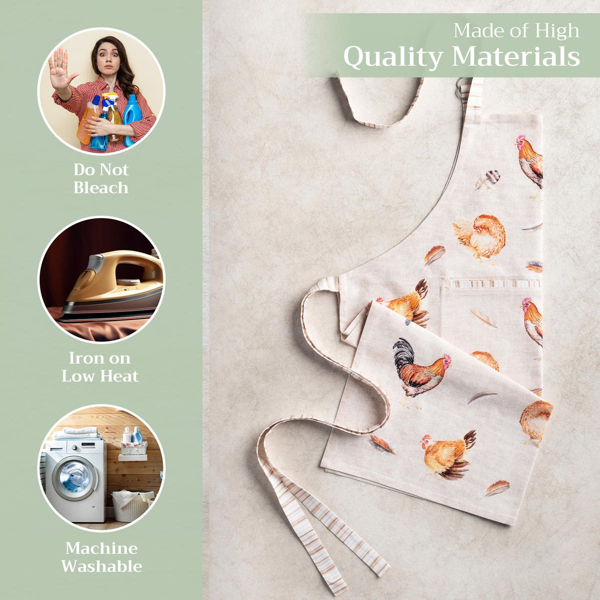 Barnyard Rooster Apron