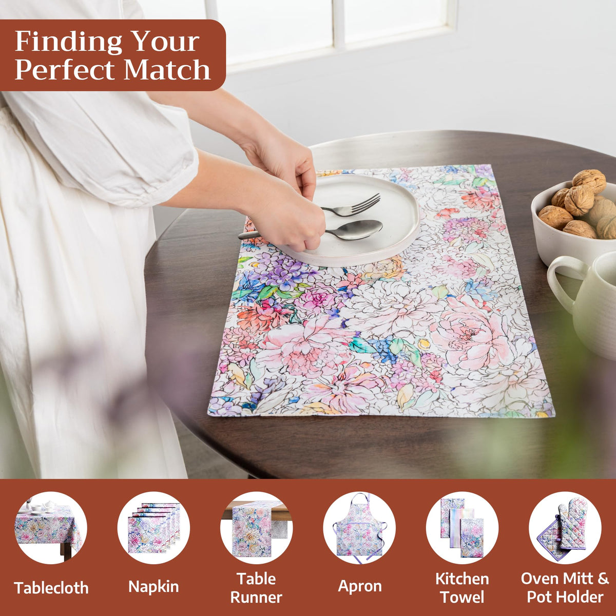 Floral Love Placemats
