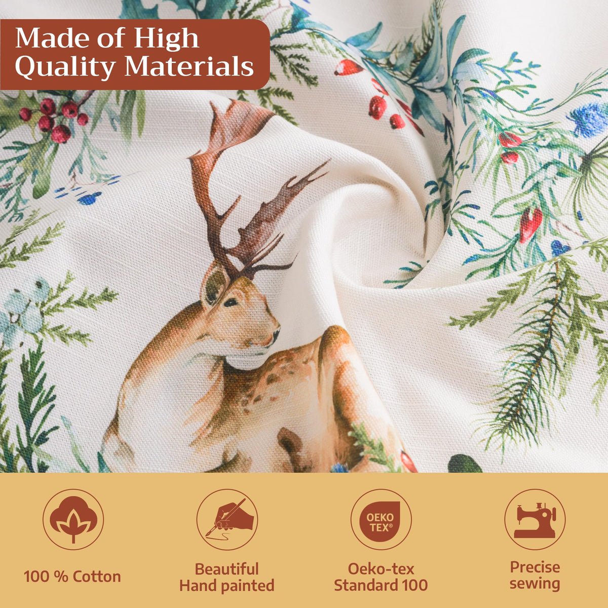 Holly Time Tablecloths