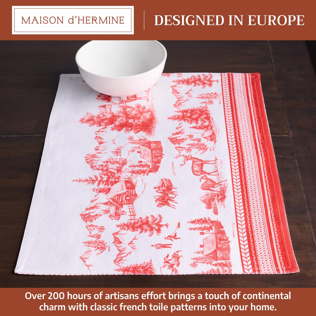 Winter Jouy Placemats