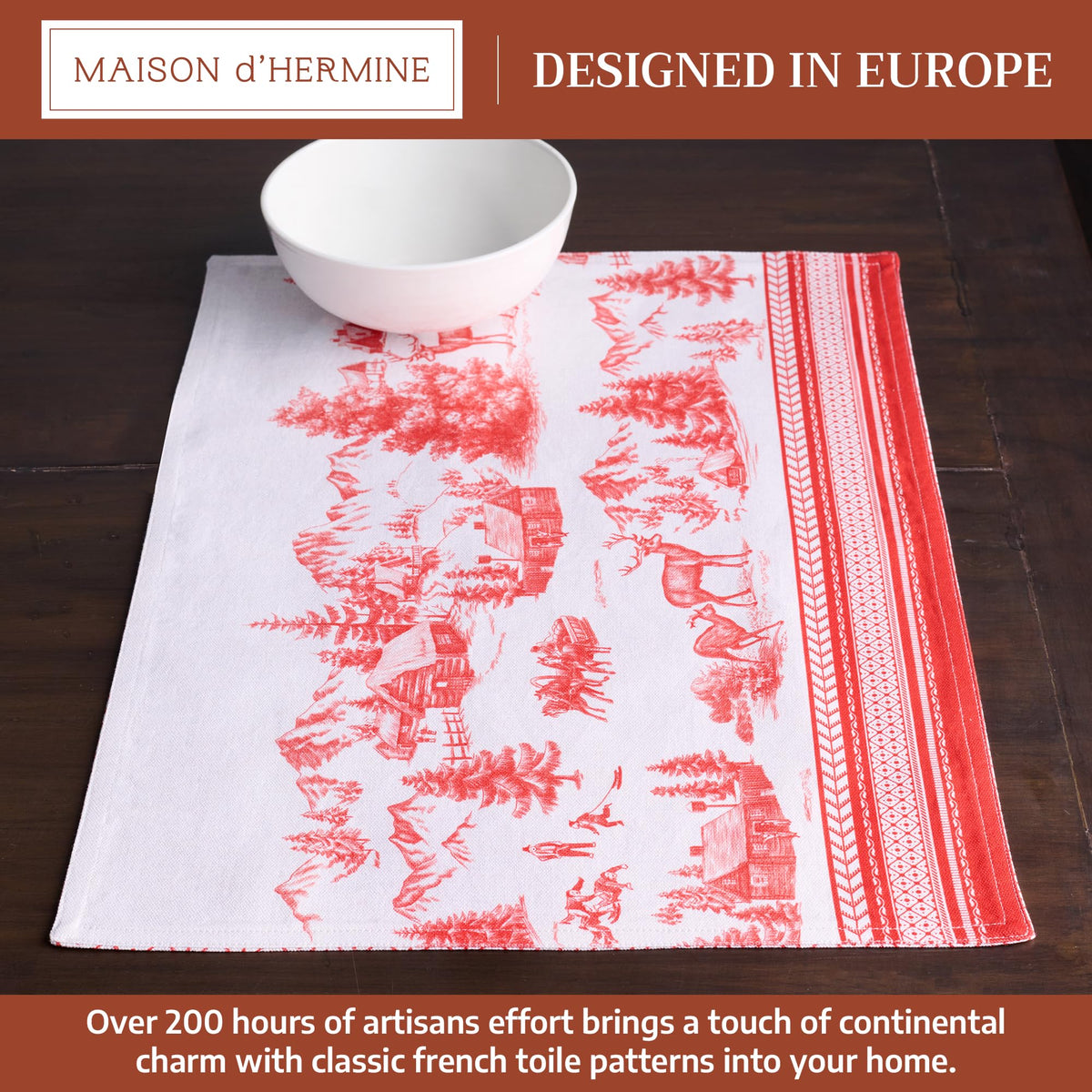 Winter Jouy Placemats