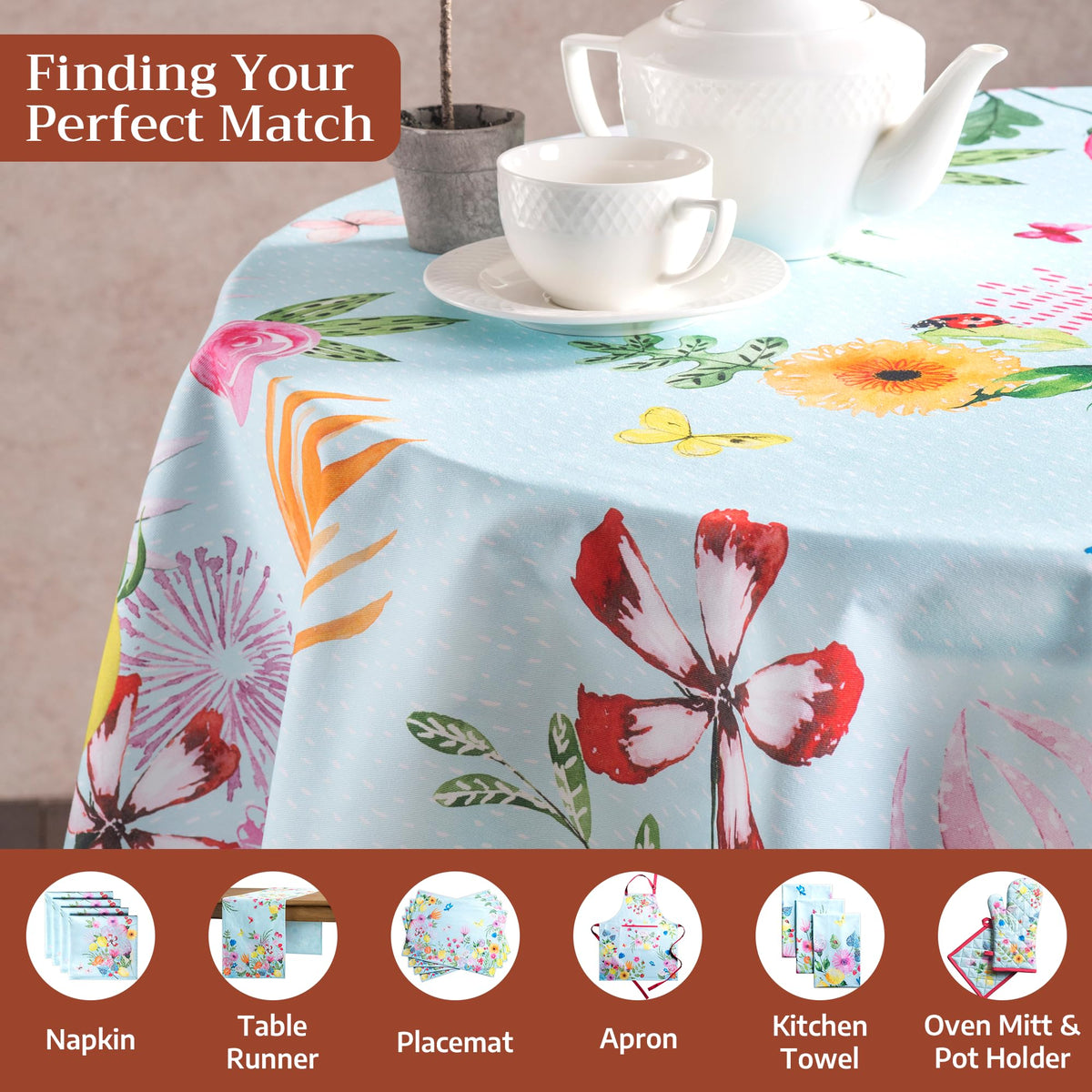 Jardin D'Ete Tablecloths