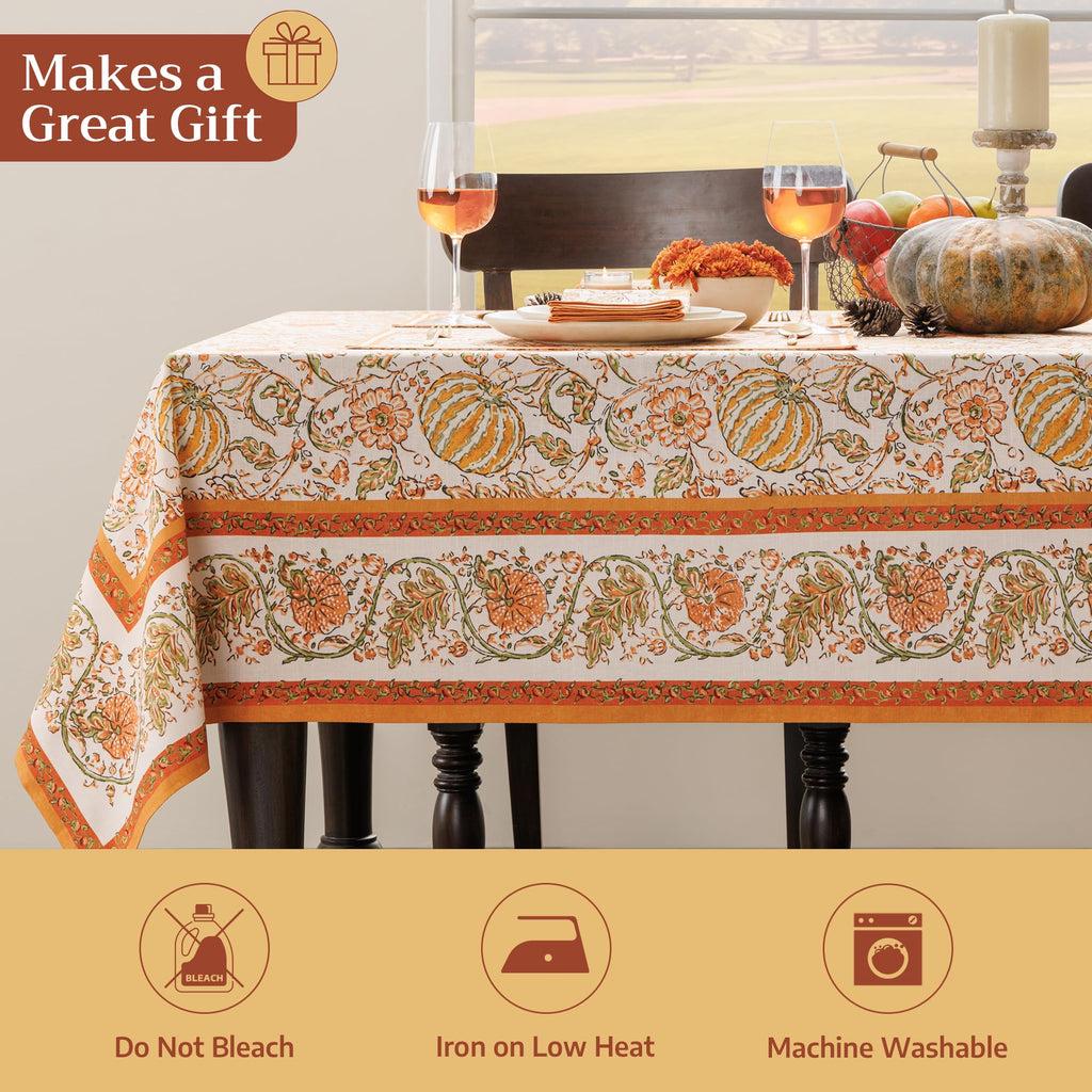 Pumpkin Spice Tablecloths