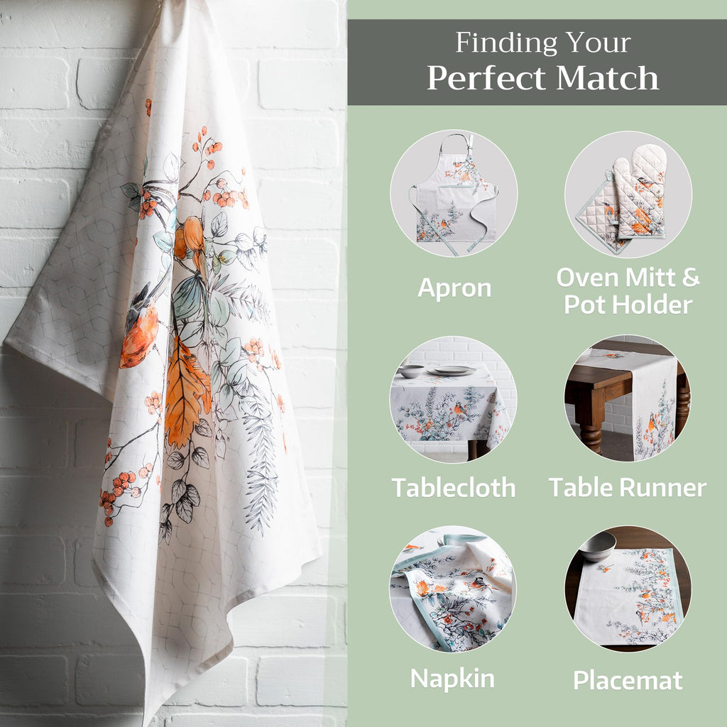 Whitish Shabby Chique Kitchen Towels