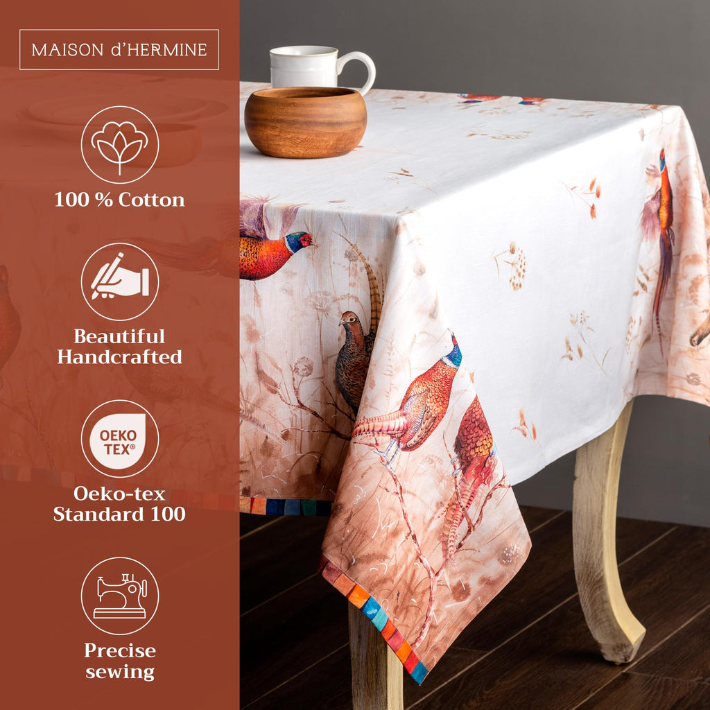 Faisan D'Automne Tablecloths