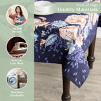 Pumpkin Blues Tablecloths