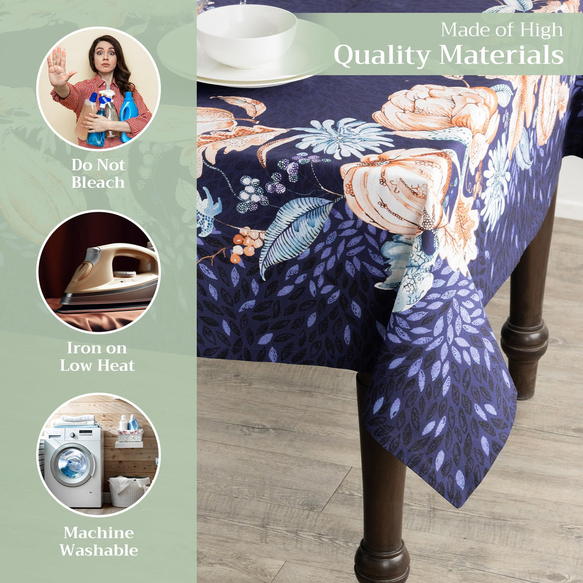 Pumpkin Blues Tablecloths