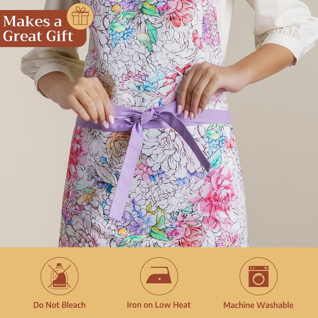 Floral Love Apron