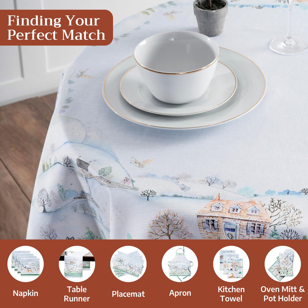 Snowy World Tablecloths