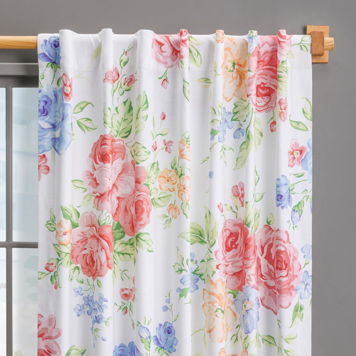 Vintage Floral Curtains