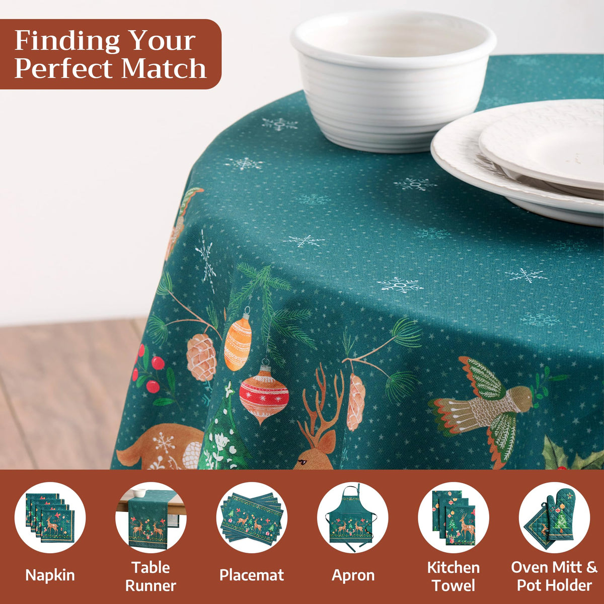 Hygge Christmas Tablecloths