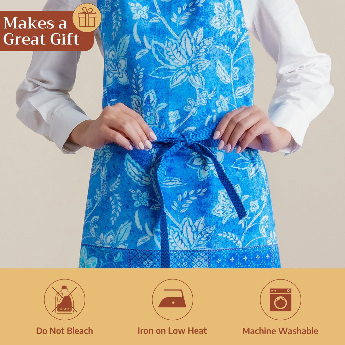 Indigo Love Apron