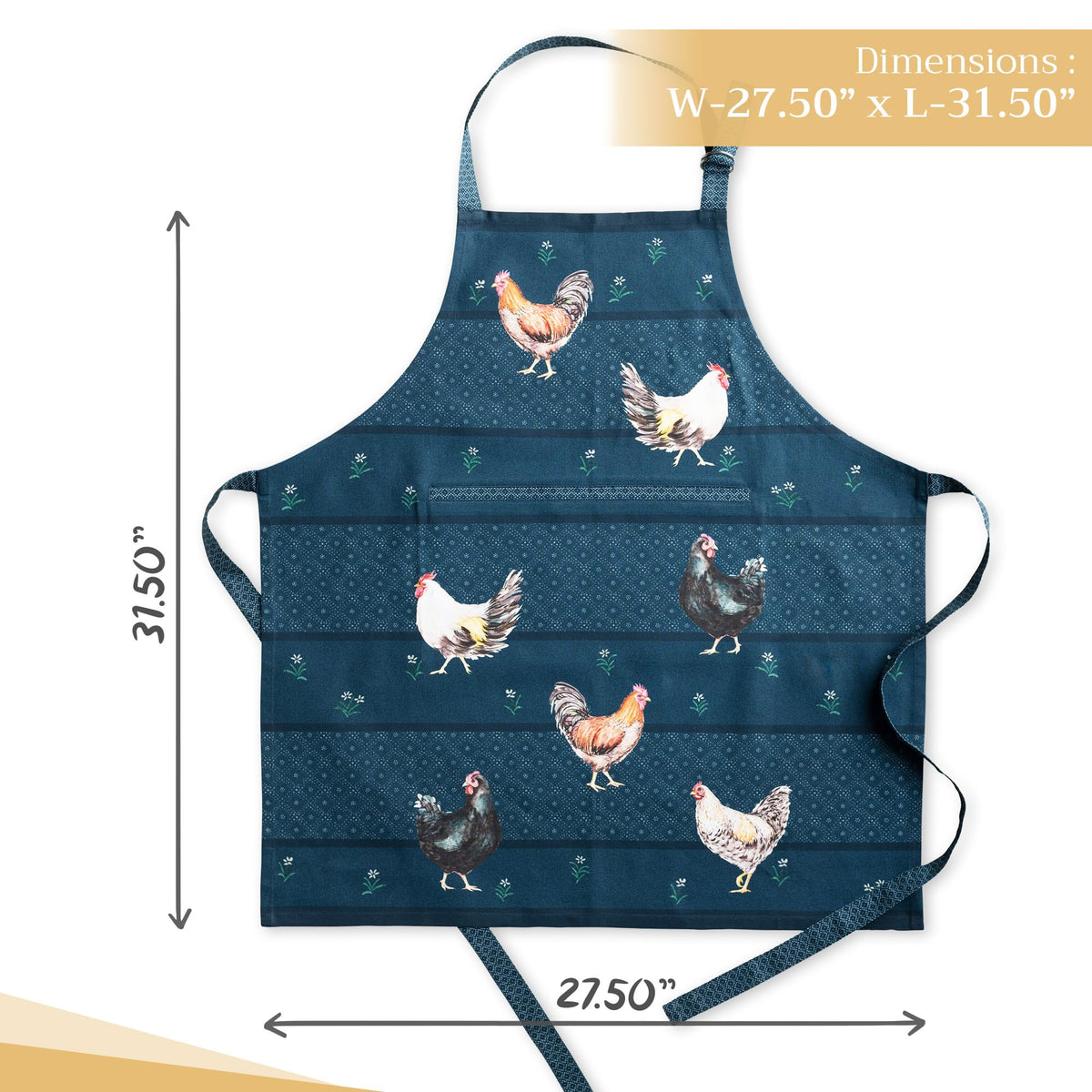 Meadow Rooster Apron