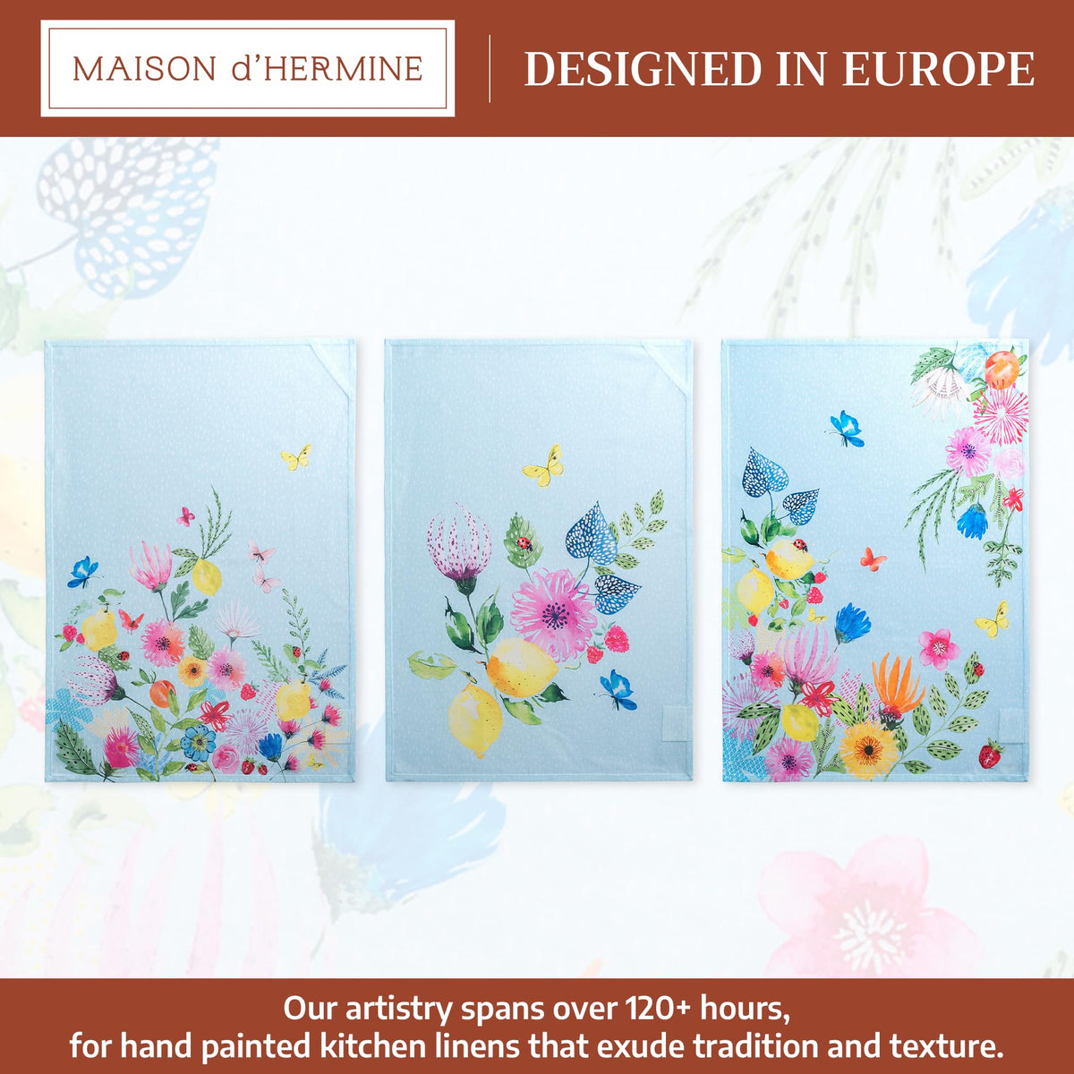 Jardin D'Ete Kitchen Towels