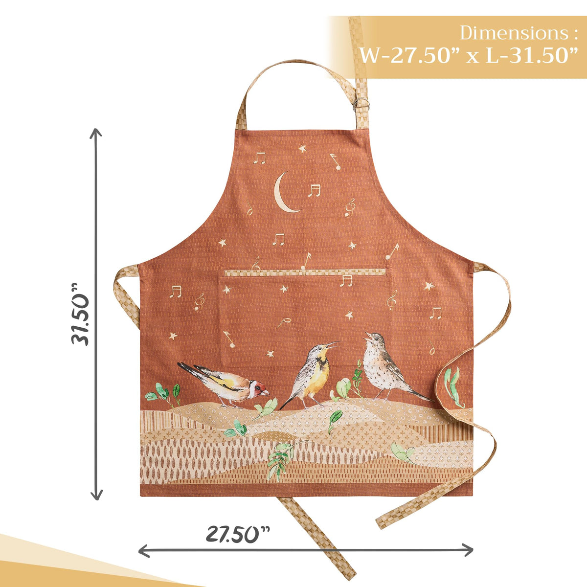 Singing Birds Apron