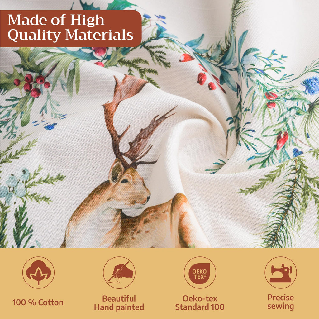 Holly Time Tablecloths