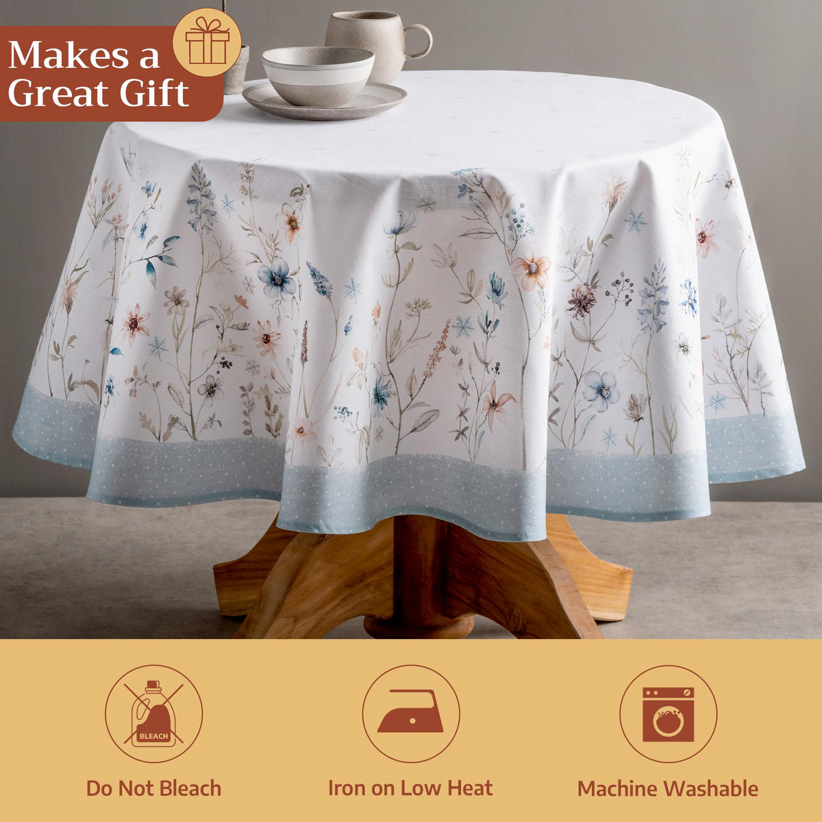 Ice Florals Tablecloths