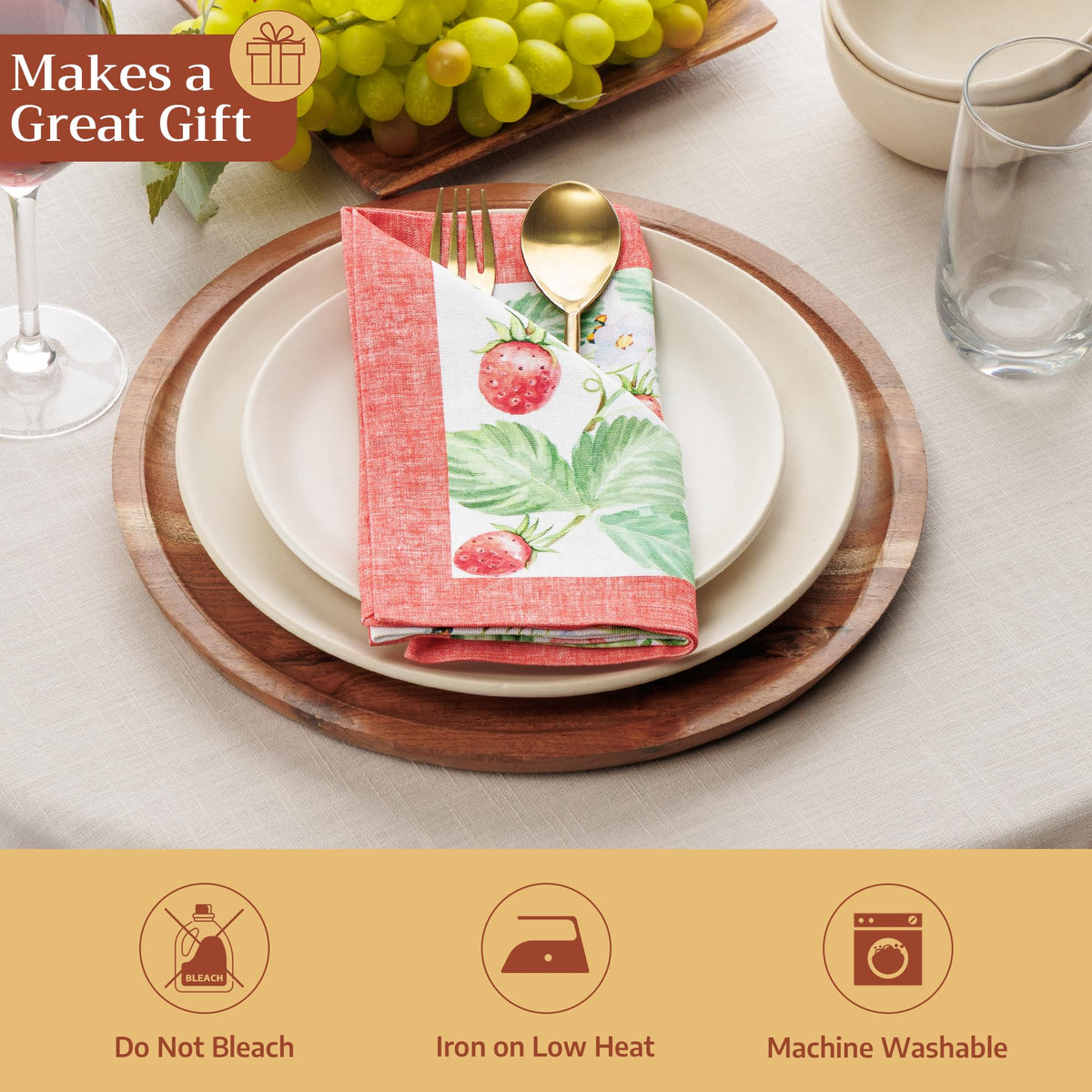 Strawberry Summer Napkins