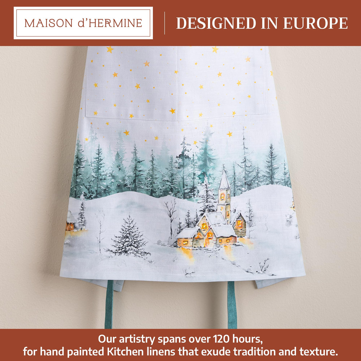Neige de Noel Apron