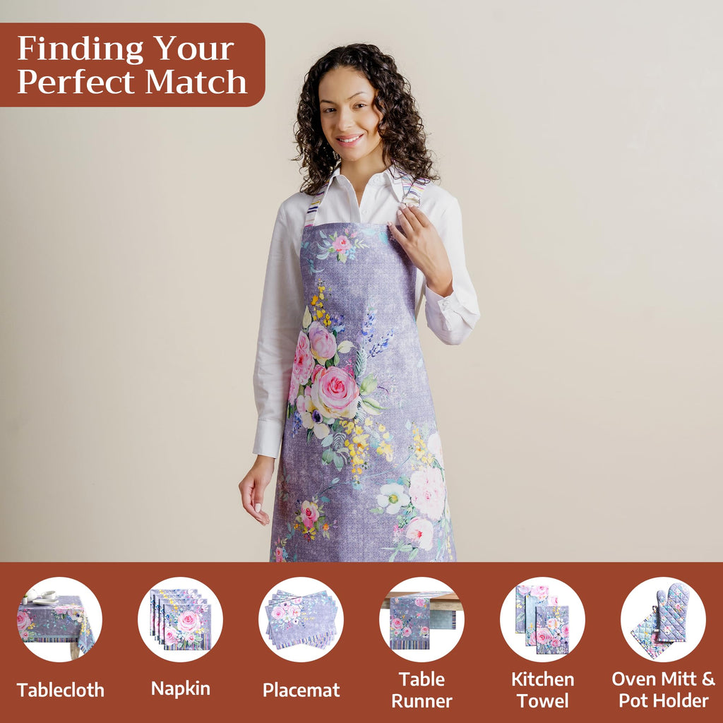 Sweet Rose Lavender Aprons