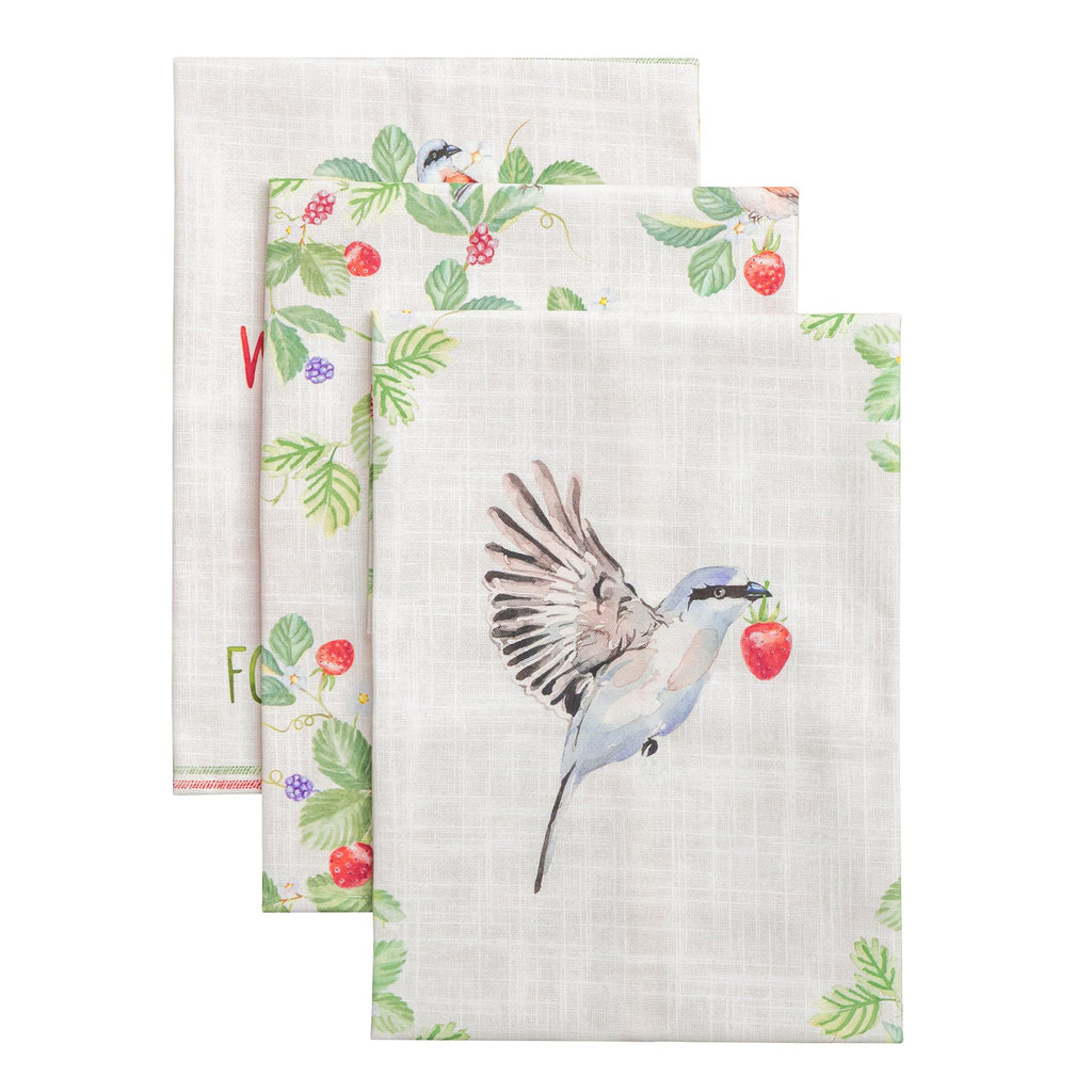 Strawberry days Kitchen Towels