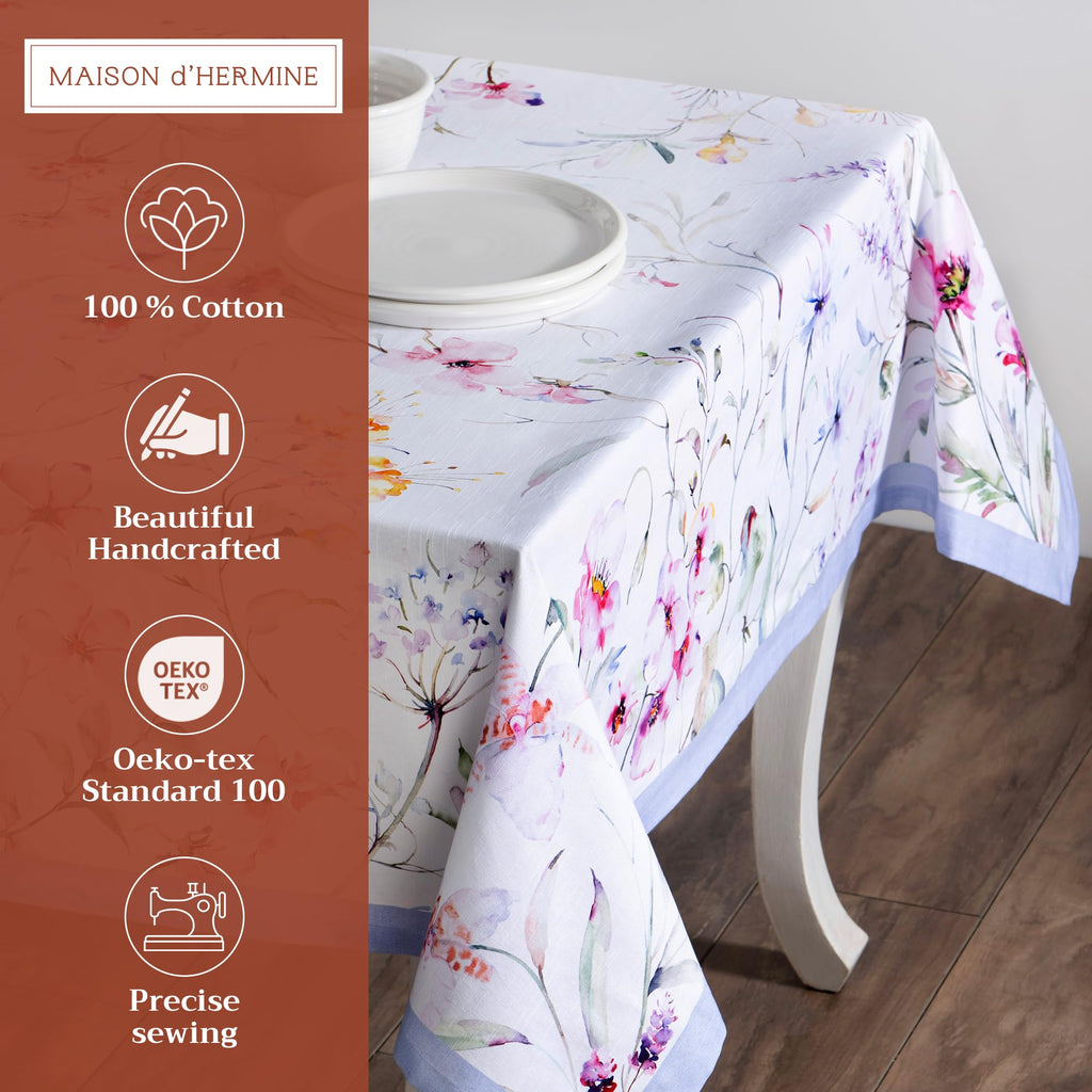 Summer Floral Tablecloths
