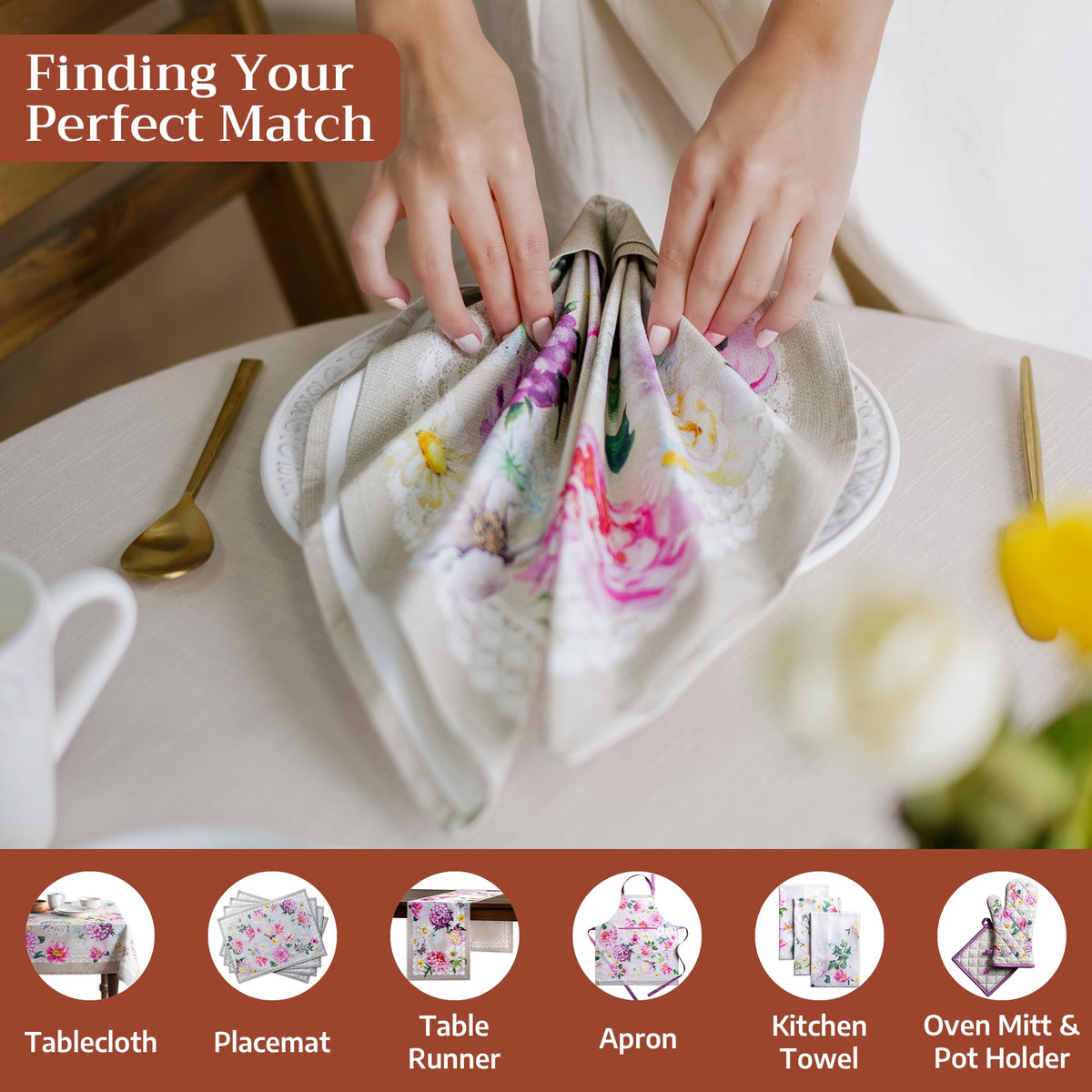 Pivoine Napkins