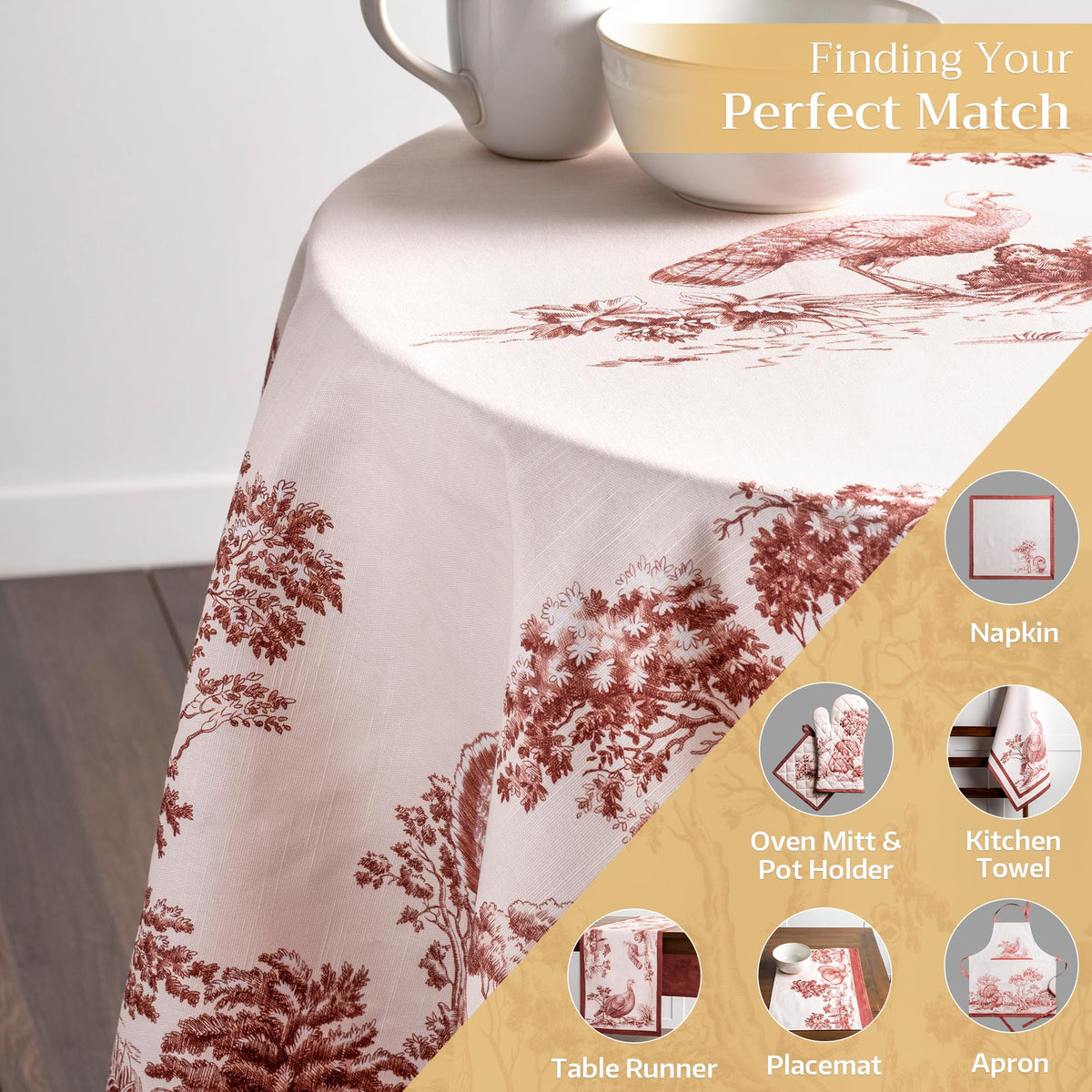 Holy Jouy Tablecloths