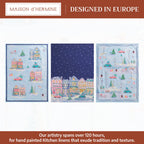 Christmas Market Kitchen Towels