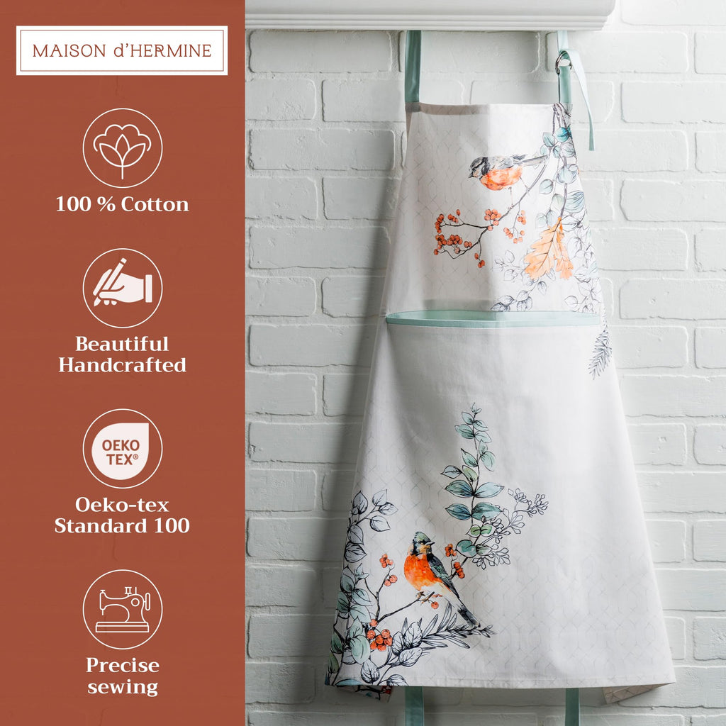 Whitish Shabby Chique Apron